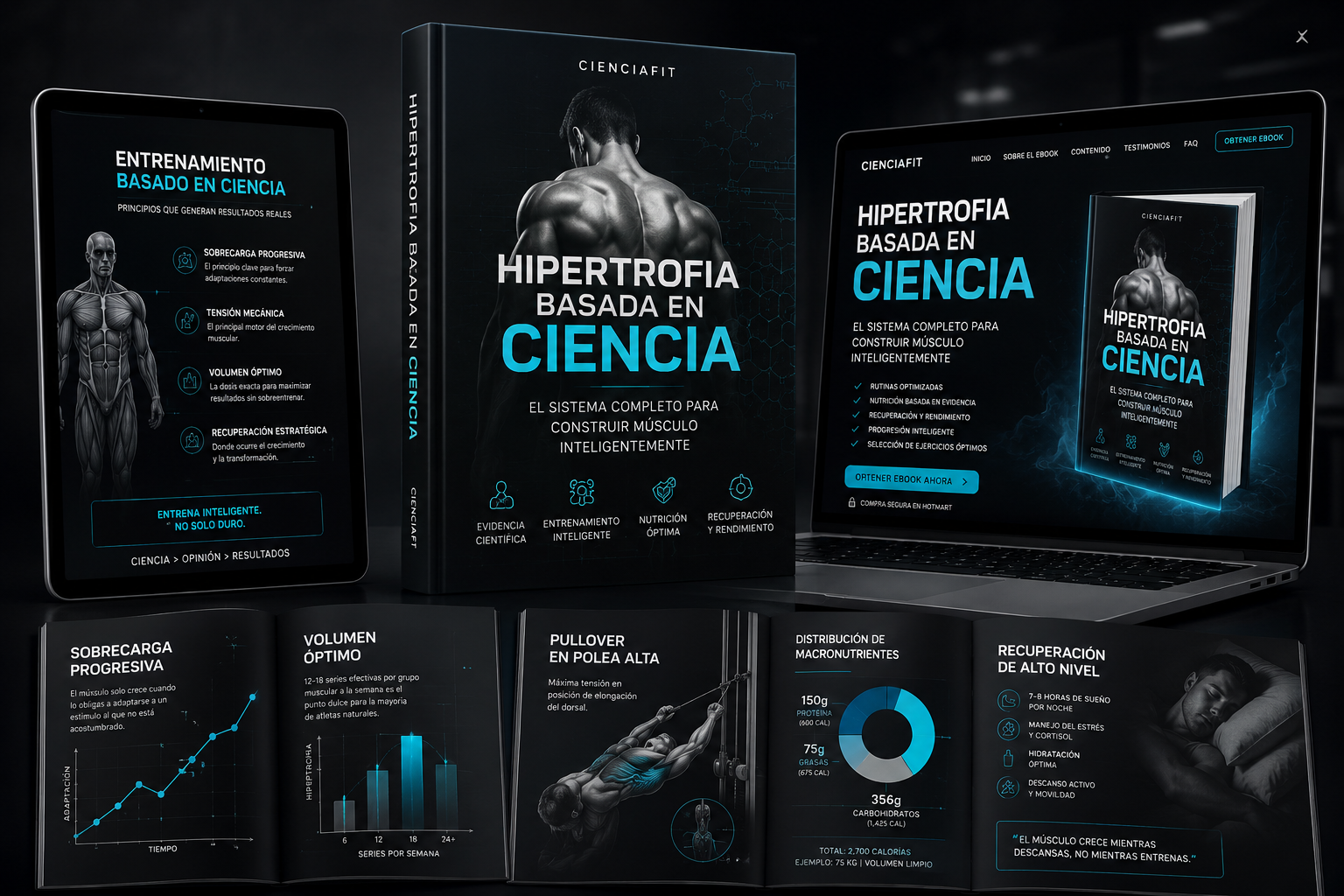Stack completo CienciaFit